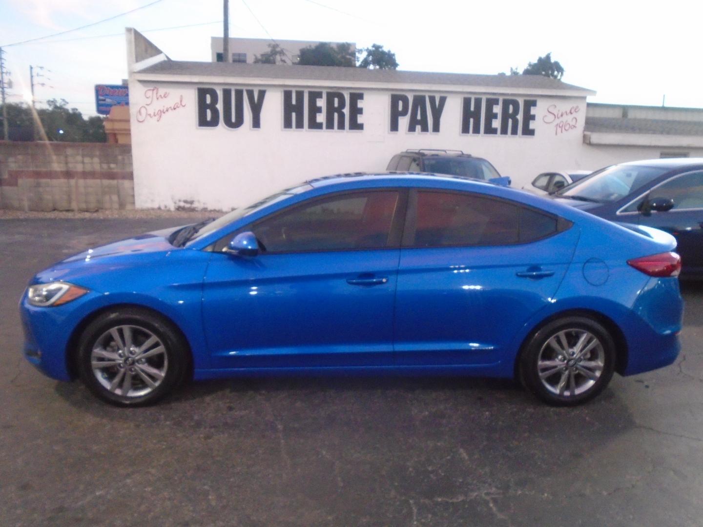 2018 Hyundai Elantra (KMHD84LF9JU) , located at 6112 N Florida Avenue, Tampa, FL, 33604, (888) 521-5131, 27.954929, -82.459534 - Photo#0